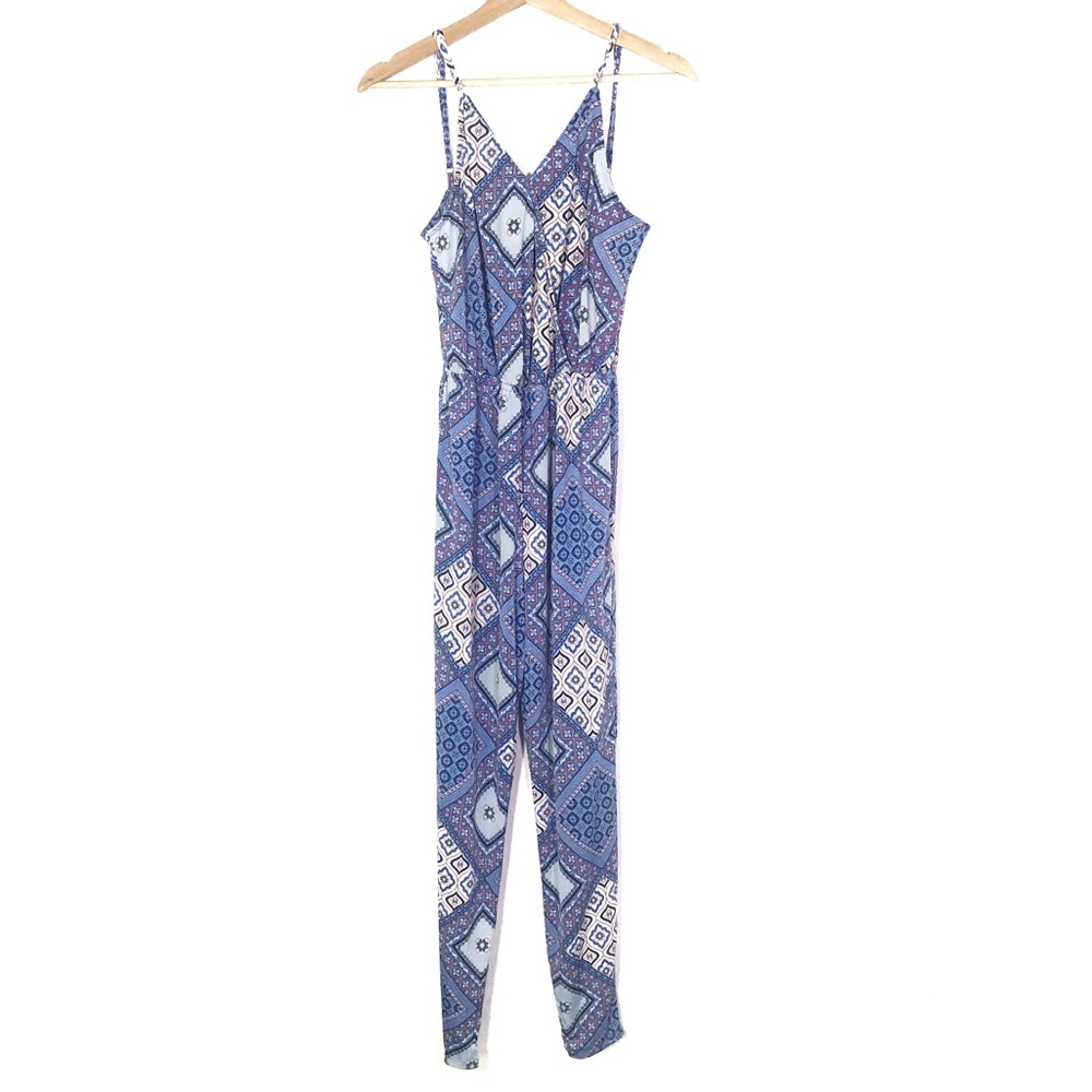 Guess Jumpsuit in Blue Pattern